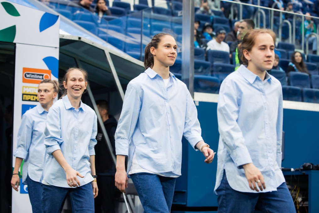 Презентация женской команды «Зенит» сезона-2023 на «Газпром Арене»