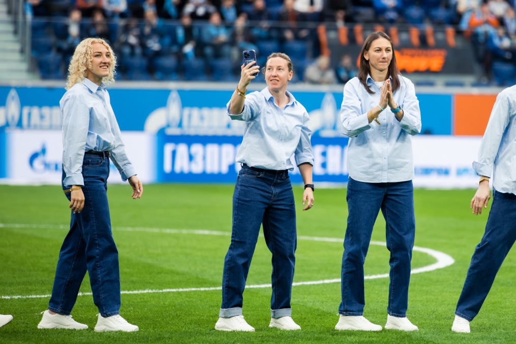 Презентация женской команды «Зенит» сезона-2023 на «Газпром Арене»
