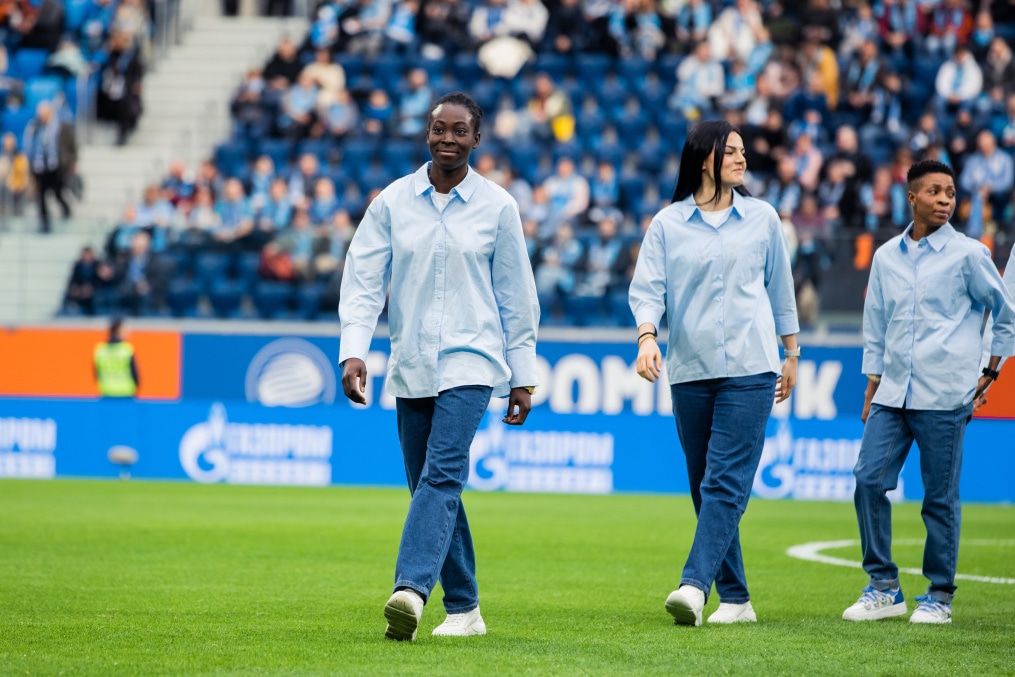 Презентация женской команды «Зенит» сезона-2023 на «Газпром Арене»