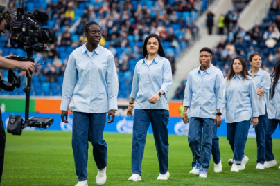 Презентация женской команды «Зенит» сезона-2023 на «Газпром Арене»