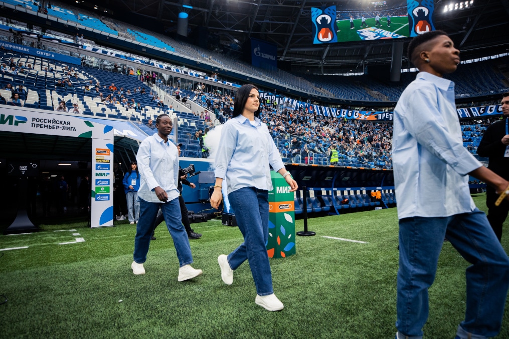 Презентация женской команды «Зенит» сезона-2023 на «Газпром Арене»