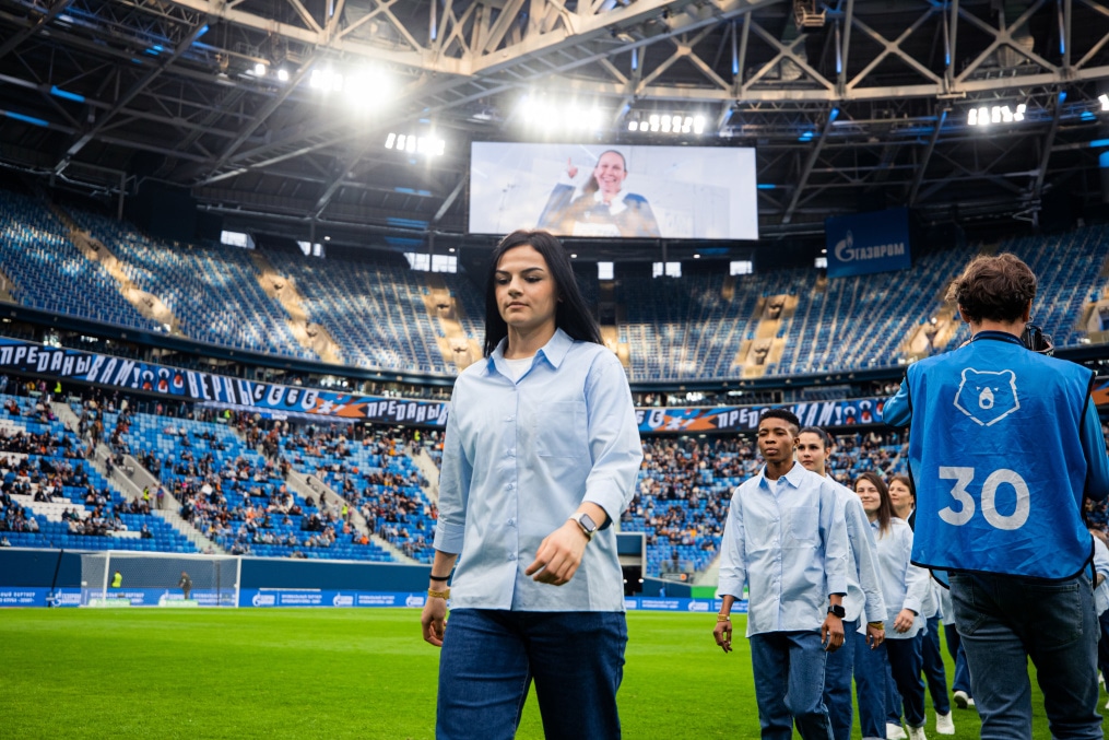 Презентация женской команды «Зенит» сезона-2023 на «Газпром Арене»