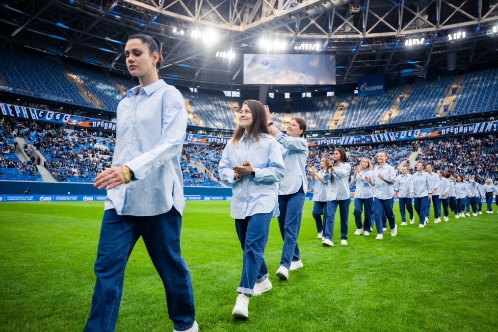 Презентация женской команды «Зенит» сезона-2023 на «Газпром Арене»
