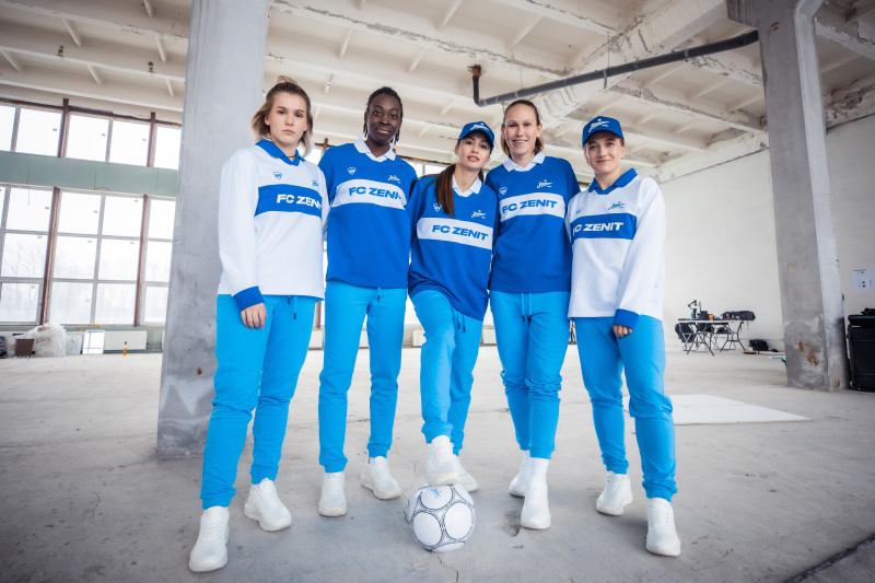 Съемки имиджевого видео к старту сезона женской команды «Зенит»