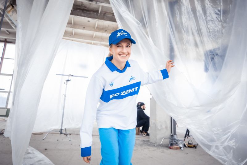 Съемки имиджевого видео к старту сезона женской команды «Зенит»