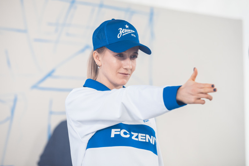 Съемки имиджевого видео к старту сезона женской команды «Зенит»