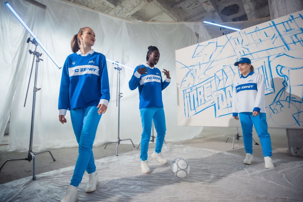 Съемки имиджевого видео к старту сезона женской команды «Зенит»