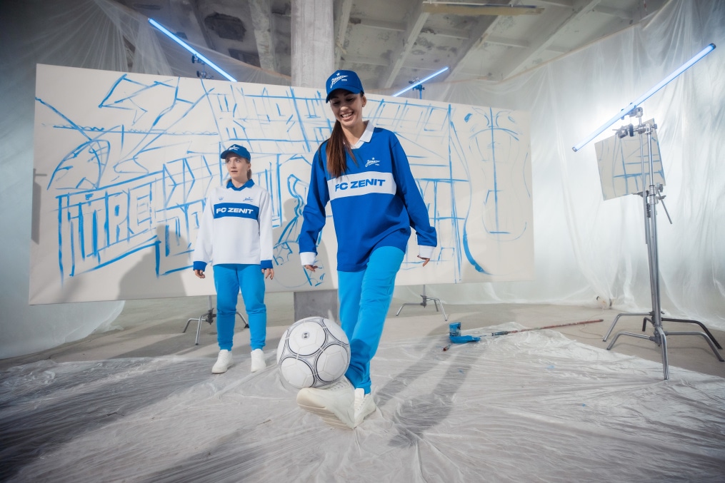 Съемки имиджевого видео к старту сезона женской команды «Зенит»
