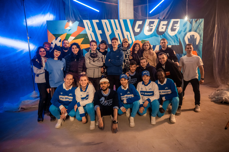 Съемки имиджевого видео к старту сезона женской команды «Зенит»