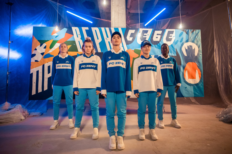 Съемки имиджевого видео к старту сезона женской команды «Зенит»