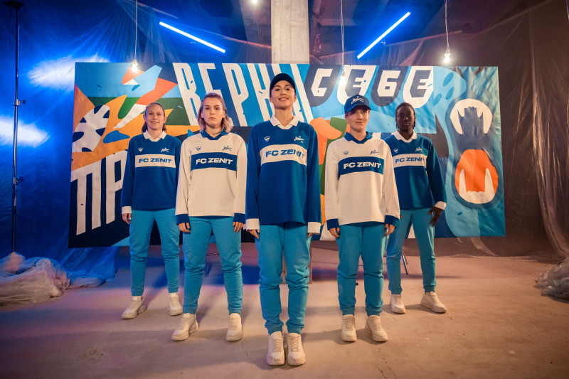 Съемки имиджевого видео к старту сезона женской команды «Зенит»