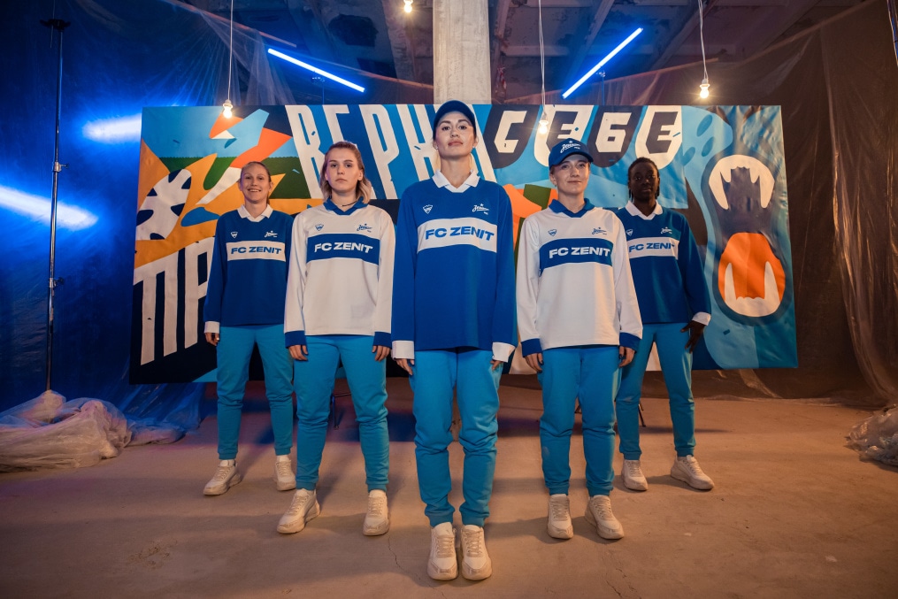 Съемки имиджевого видео к старту сезона женской команды «Зенит»