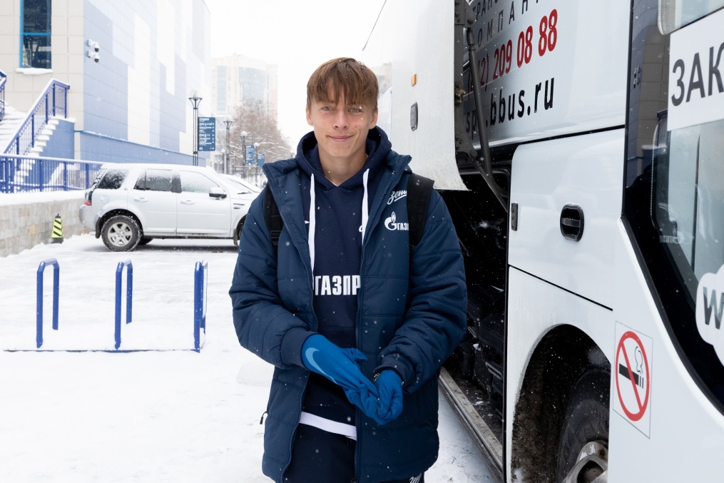 Выезд молодежной команды «Зенит» на матч с «Динамо»-м