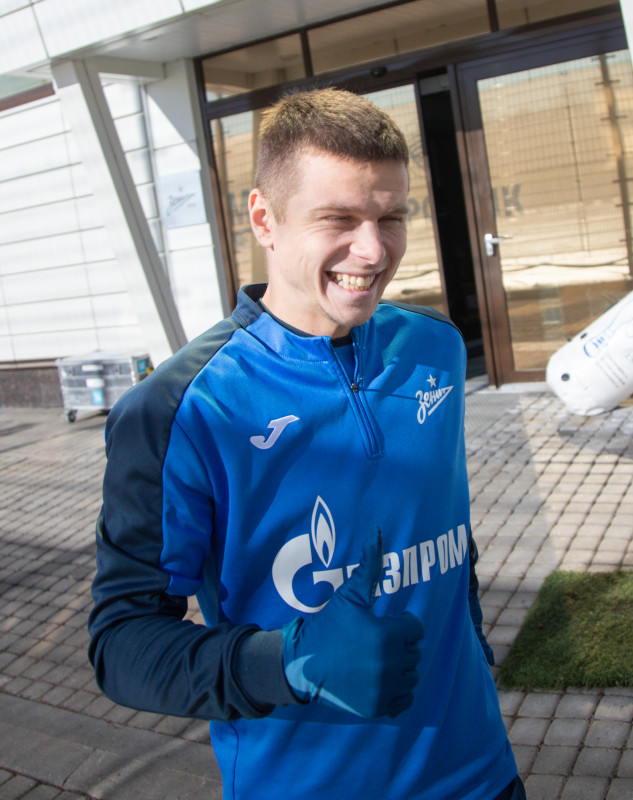 Открытая тренировка «Зенита» перед матчем с ЦСКА