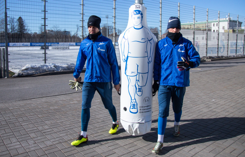 Открытая тренировка «Зенита» перед матчем с ЦСКА