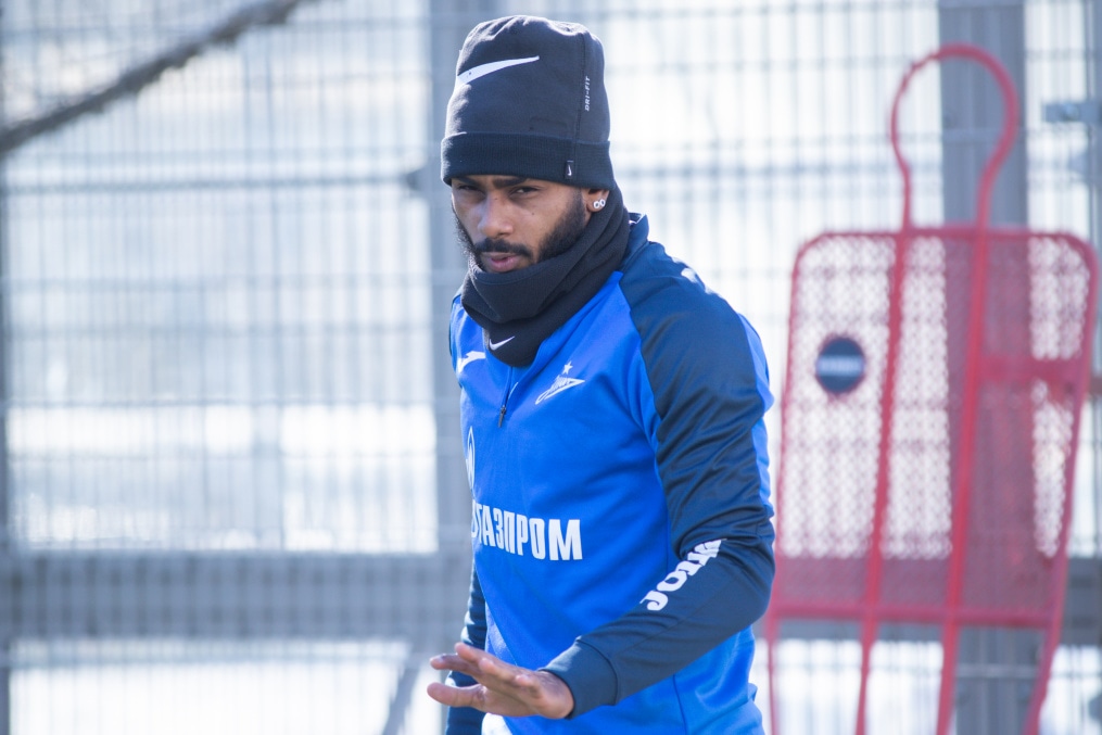 Открытая тренировка «Зенита» перед матчем с ЦСКА