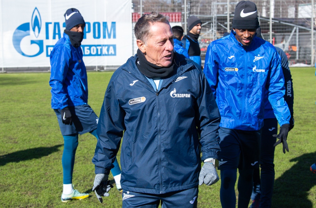 Открытая тренировка «Зенита» перед матчем с ЦСКА