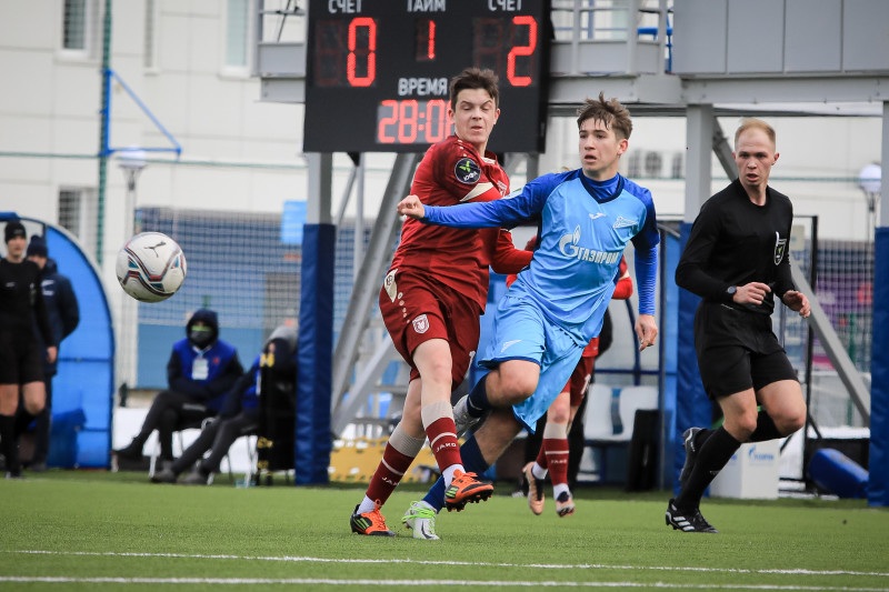 Юношеская футбольная лига-2, 2022/23, «Рубин» — «Зенит»