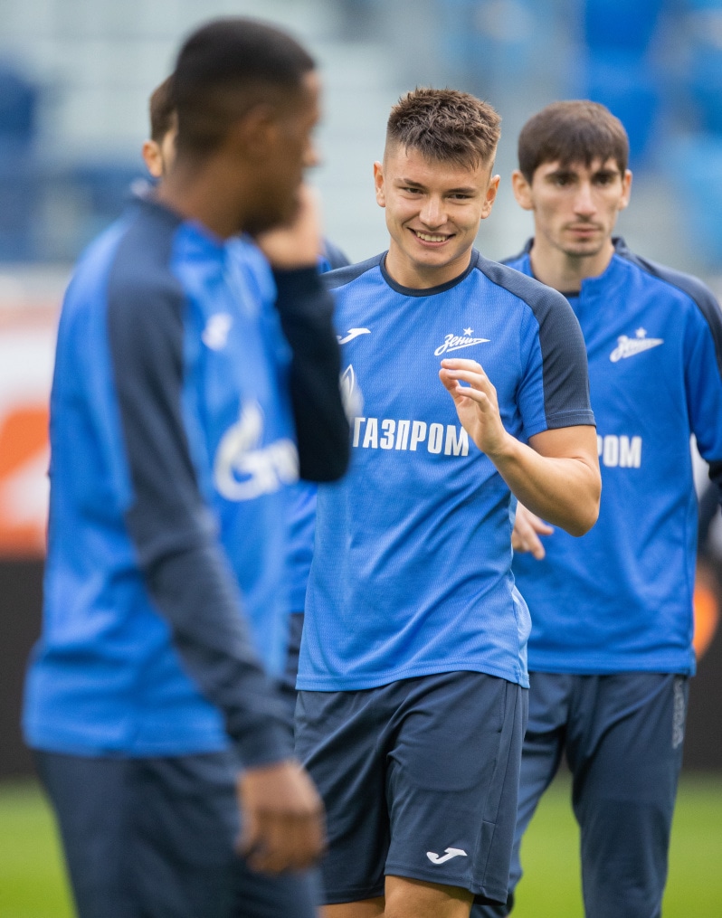 Открытая тренировка «Зенита» перед матчем с «Локомотивом»