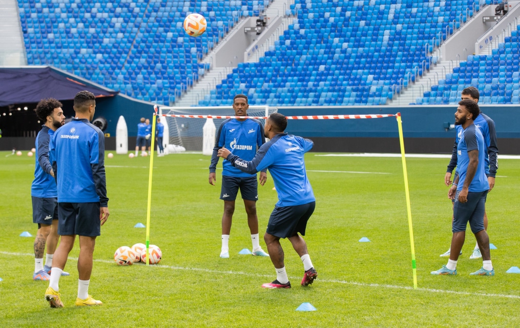 Открытая тренировка «Зенита» перед матчем с «Локомотивом»