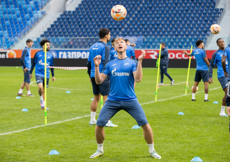 Открытая тренировка «Зенита» перед матчем с «Локомотивом»