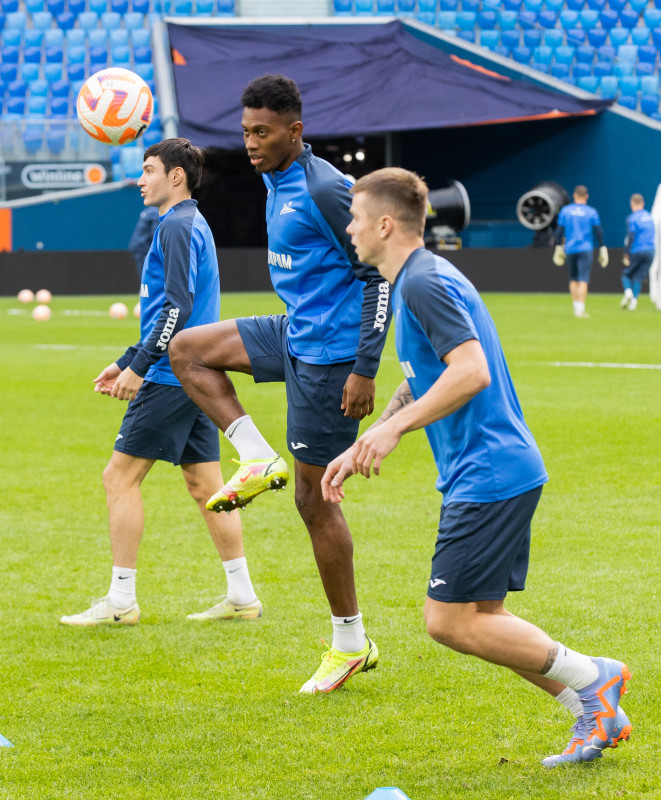 Открытая тренировка «Зенита» перед матчем с «Локомотивом»