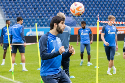 Открытая тренировка «Зенита» перед матчем с «Локомотивом»