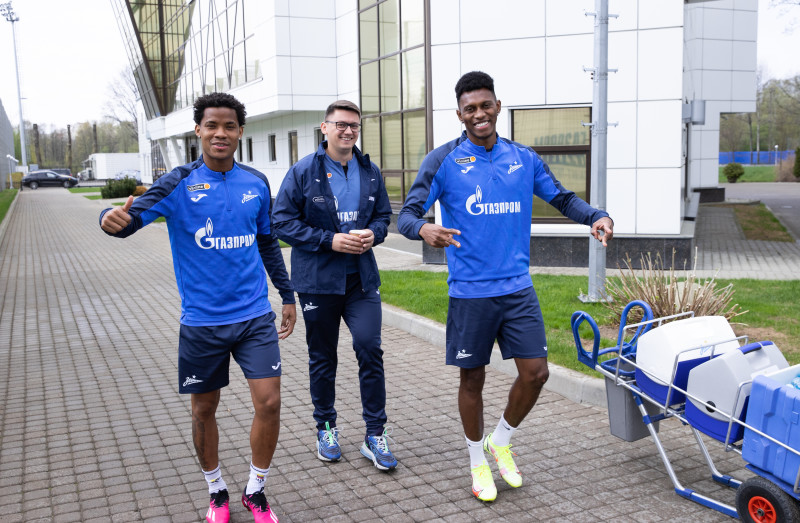Открытая тренировка «Зенита» перед матчем с «Крыльями Советов»