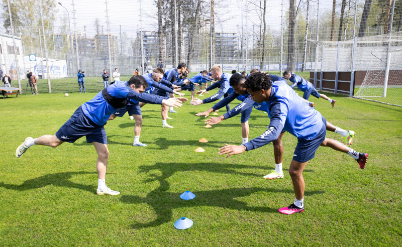 Открытая тренировка «Зенита» перед матчем с «Крыльями Советов»
