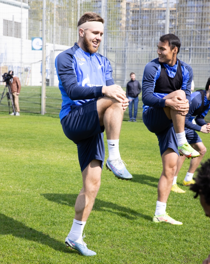 Открытая тренировка «Зенита» перед матчем с «Крыльями Советов»