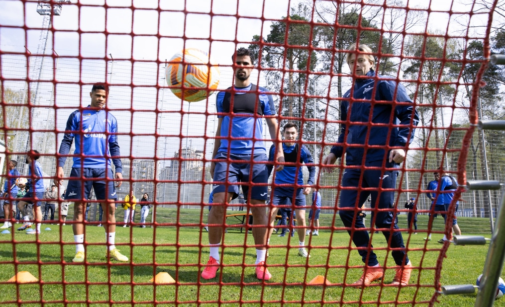 Открытая тренировка «Зенита» перед матчем с «Крыльями Советов»