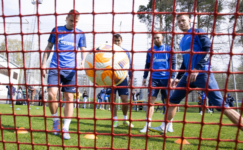 Открытая тренировка «Зенита» перед матчем с «Крыльями Советов»