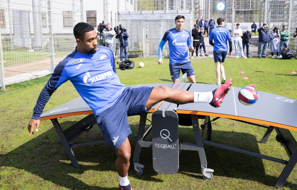 Открытая тренировка «Зенита» перед матчем с «Крыльями Советов»