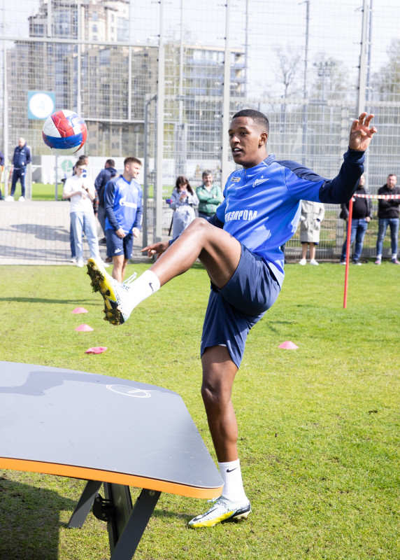 Открытая тренировка «Зенита» перед матчем с «Крыльями Советов»