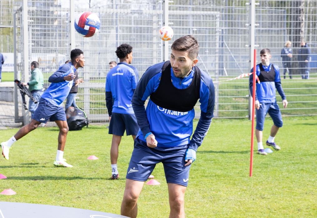Открытая тренировка «Зенита» перед матчем с «Крыльями Советов»