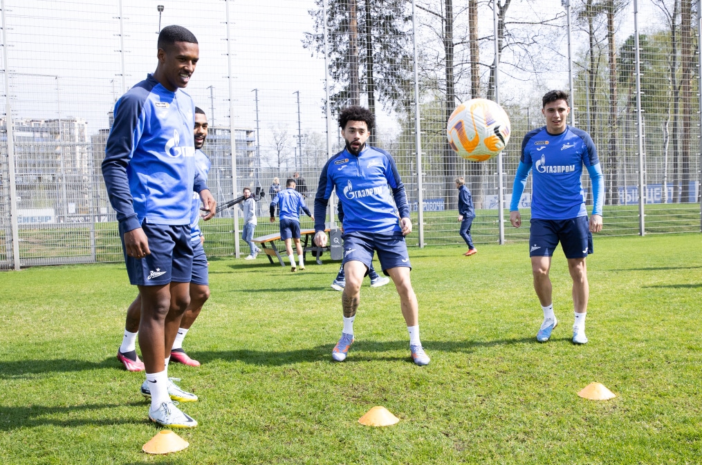 Открытая тренировка «Зенита» перед матчем с «Крыльями Советов»
