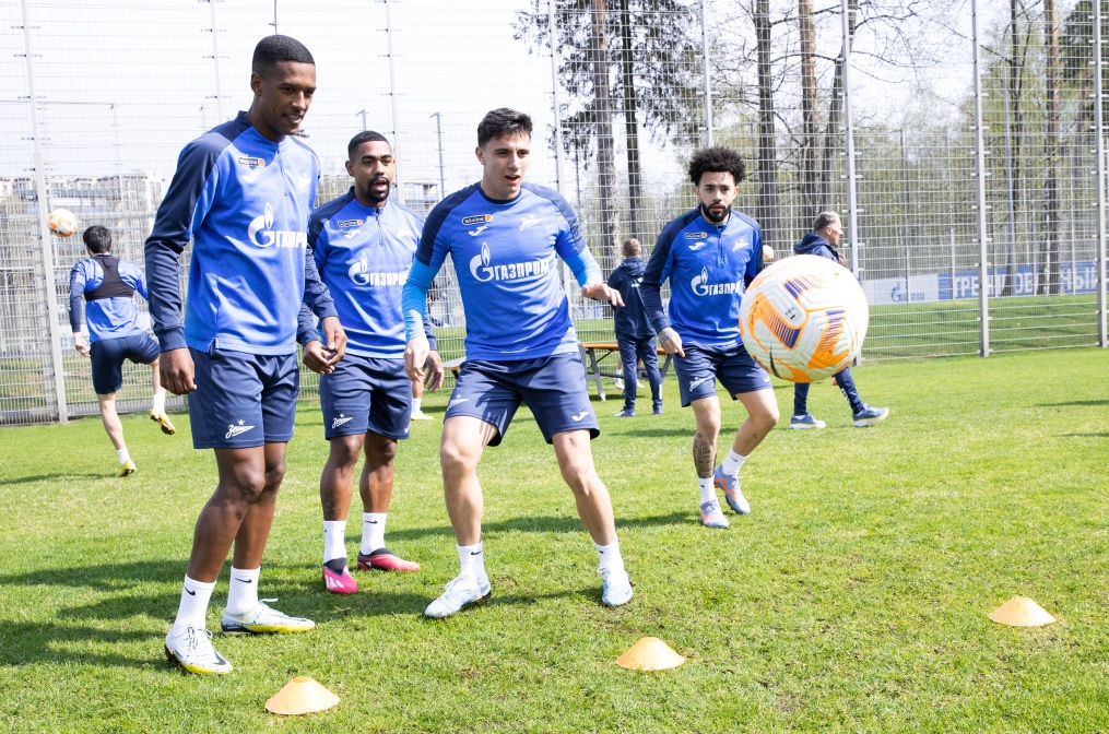 Открытая тренировка «Зенита» перед матчем с «Крыльями Советов»