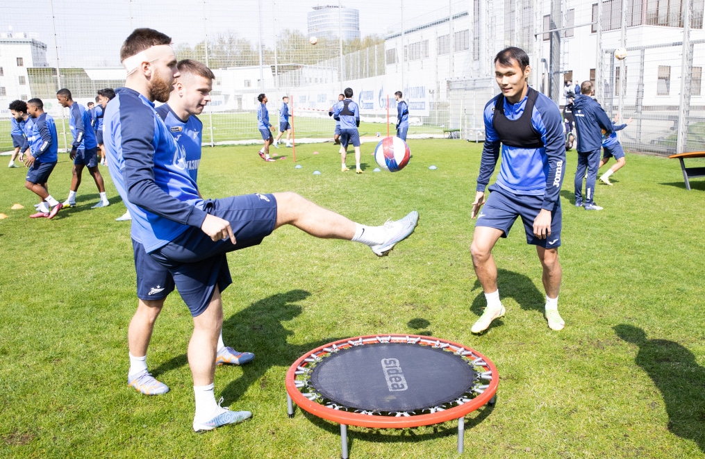 Открытая тренировка «Зенита» перед матчем с «Крыльями Советов»