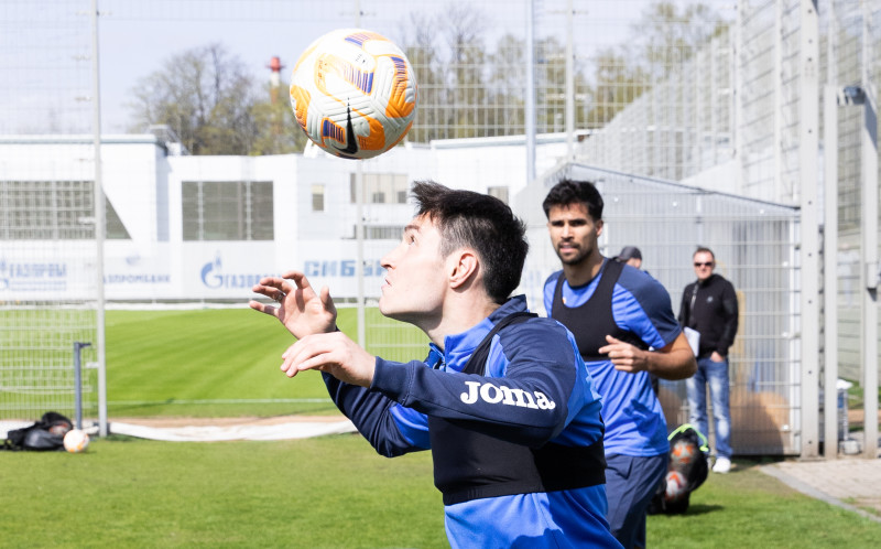 Открытая тренировка «Зенита» перед матчем с «Крыльями Советов»