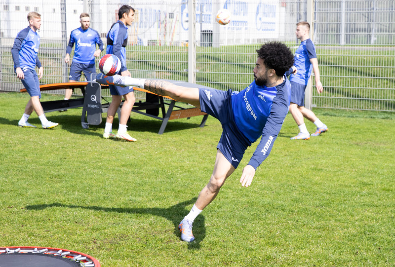 Открытая тренировка «Зенита» перед матчем с «Крыльями Советов»