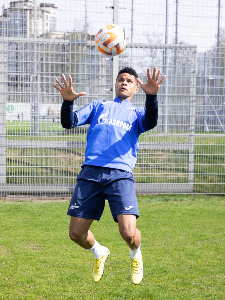 Открытая тренировка «Зенита» перед матчем с «Крыльями Советов»