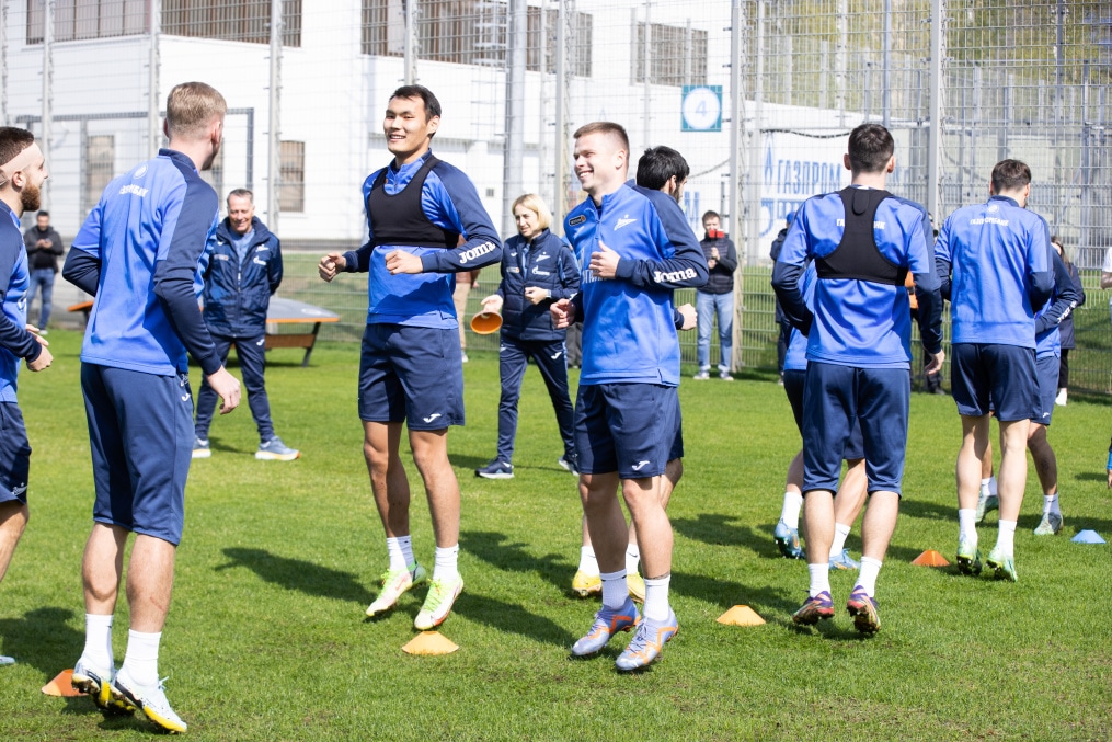 Открытая тренировка «Зенита» перед матчем с «Крыльями Советов»