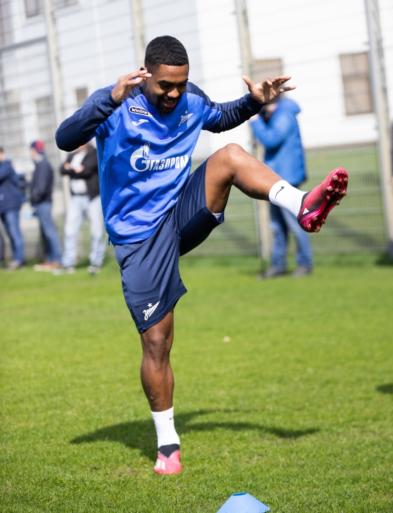 Открытая тренировка «Зенита» перед матчем с «Крыльями Советов»