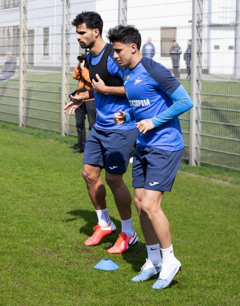 Открытая тренировка «Зенита» перед матчем с «Крыльями Советов»