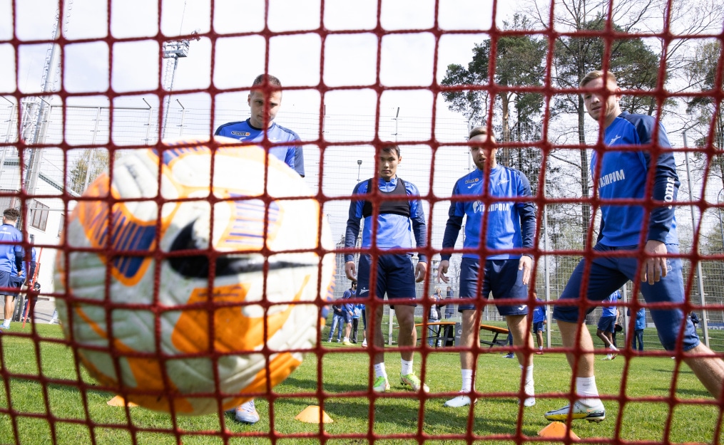 Открытая тренировка «Зенита» перед матчем с «Крыльями Советов»