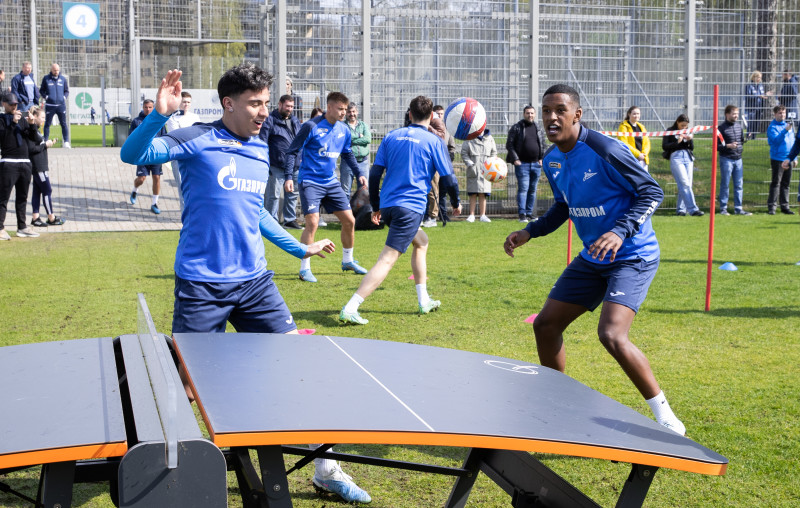 Открытая тренировка «Зенита» перед матчем с «Крыльями Советов»