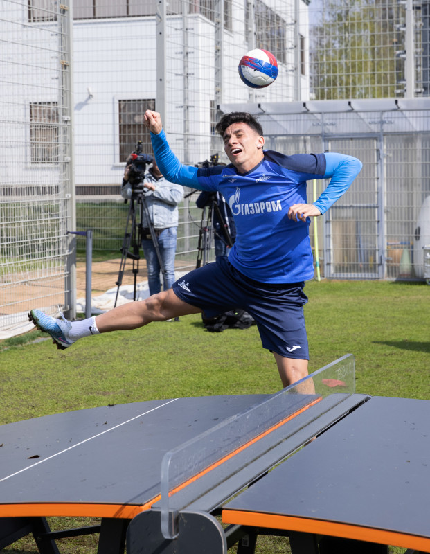 Открытая тренировка «Зенита» перед матчем с «Крыльями Советов»