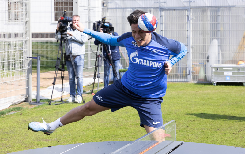 Открытая тренировка «Зенита» перед матчем с «Крыльями Советов»