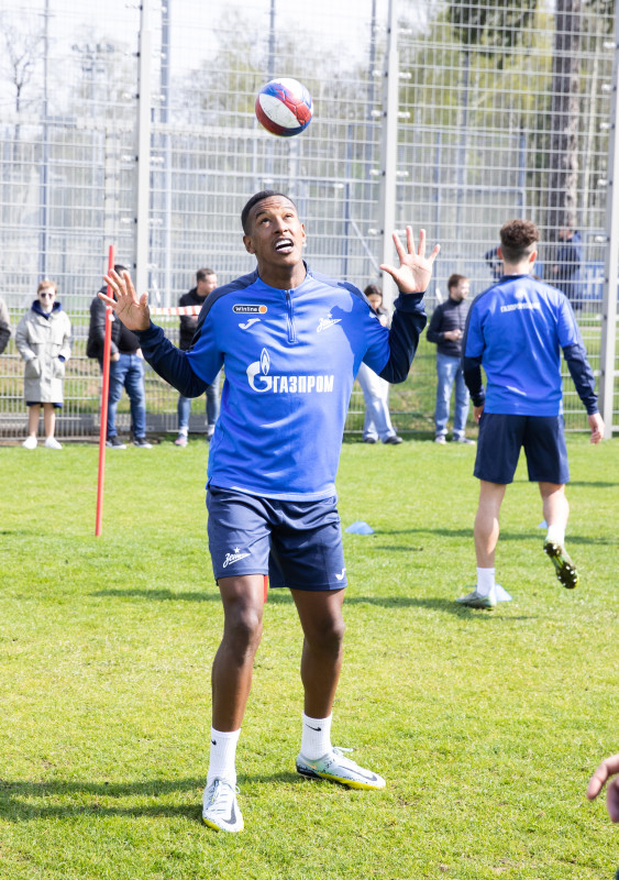 Открытая тренировка «Зенита» перед матчем с «Крыльями Советов»