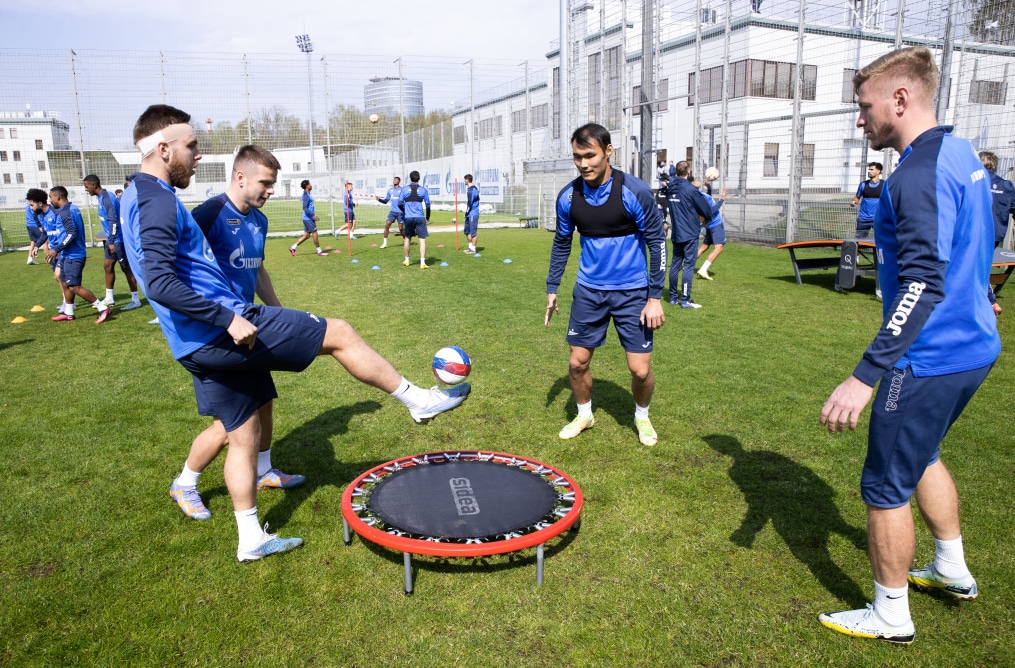 Открытая тренировка «Зенита» перед матчем с «Крыльями Советов»